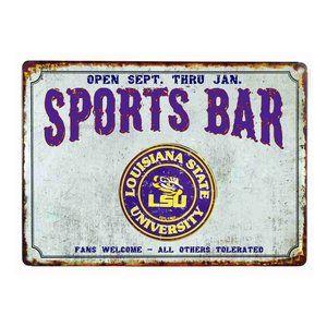 Louisiana State University Metal Set of4 Fridge Magnets (2x3)